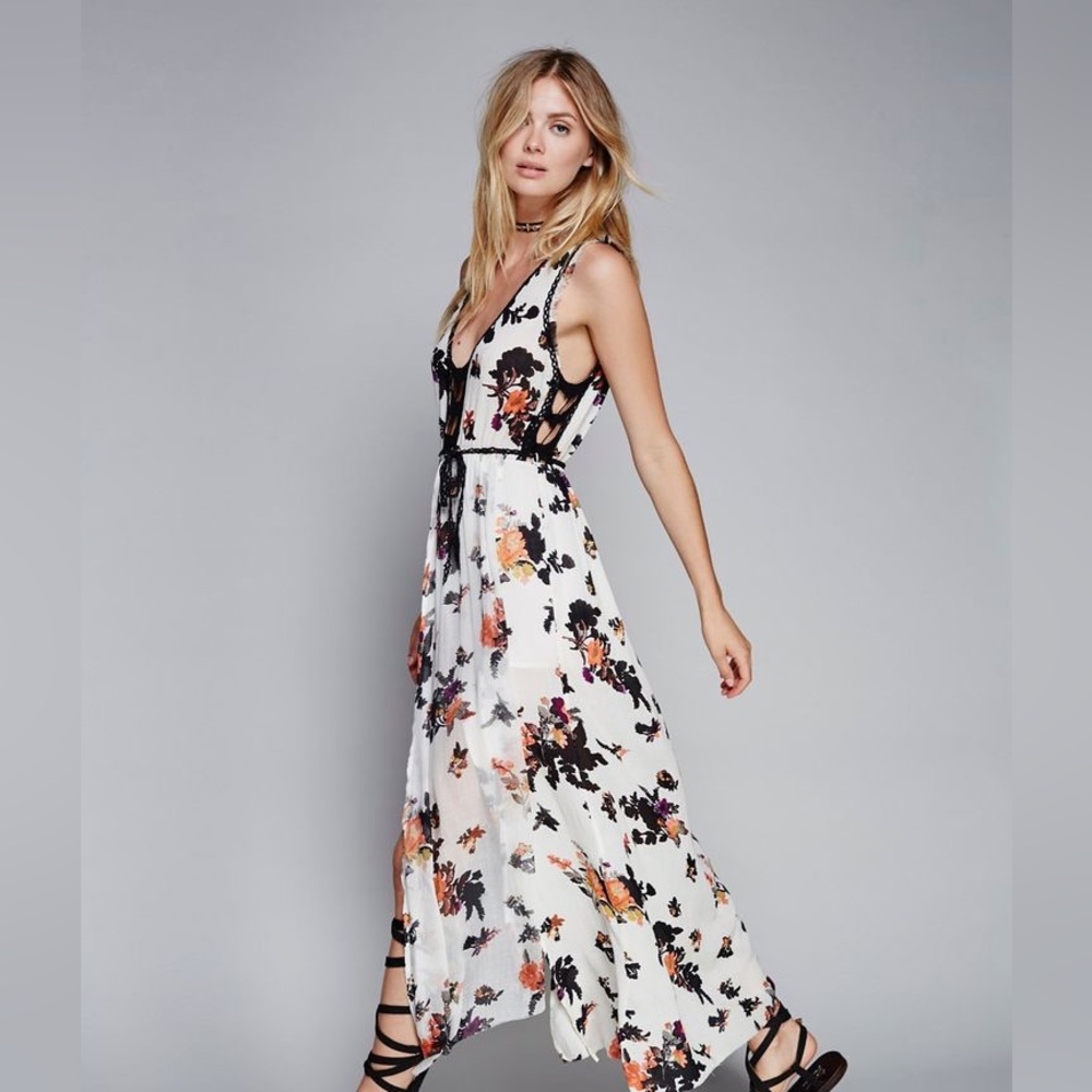 Free people moonlight garden maxi dress